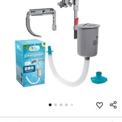  Pool Skimmer - Above Ground Pool Skimmer, Floating Surface Skimmer, Accessories - Clean Debris Basket, Wall Mount, Attaches to Inflatable Collars, Tu