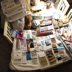 Crafts Yarns Findings Paint Glue Embriodery and more