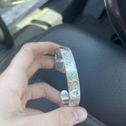 Silver Cuff Braclet 