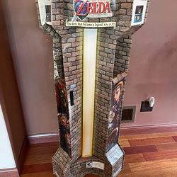 Legend of Zelda OCARINA OF TIME Nintendo 3DS Store Sign Counter Display READ!!!!