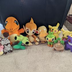 11 Pokemon Plushies Bundle