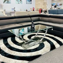 On Sale Now 💥 Stunning Black L Shape Furniture Sectional On Amazing Deal Only $1099😱