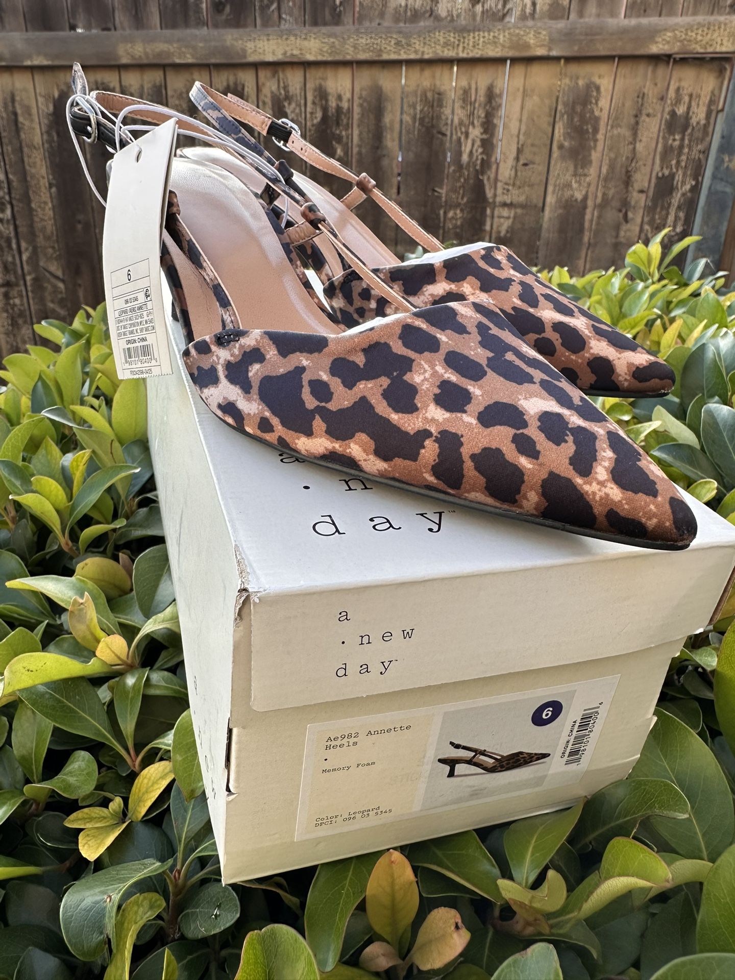 Leopard Heel Shoes