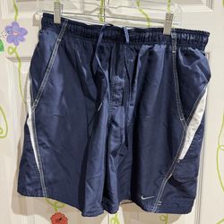 Nike dark blue swimtrunks L