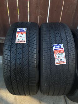2 Bridgestone used tires 275/50/22