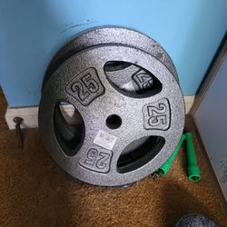 25 Lb Weights, $20 Per Or 30 For Both