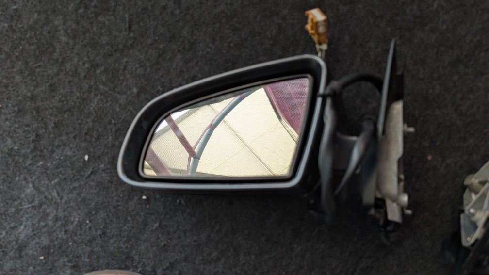 Driver Side Side Mirror Audi A4 2005-2008 B7 Dolphin Gray OEM 