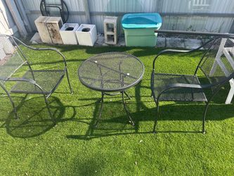 Three-piece metal set