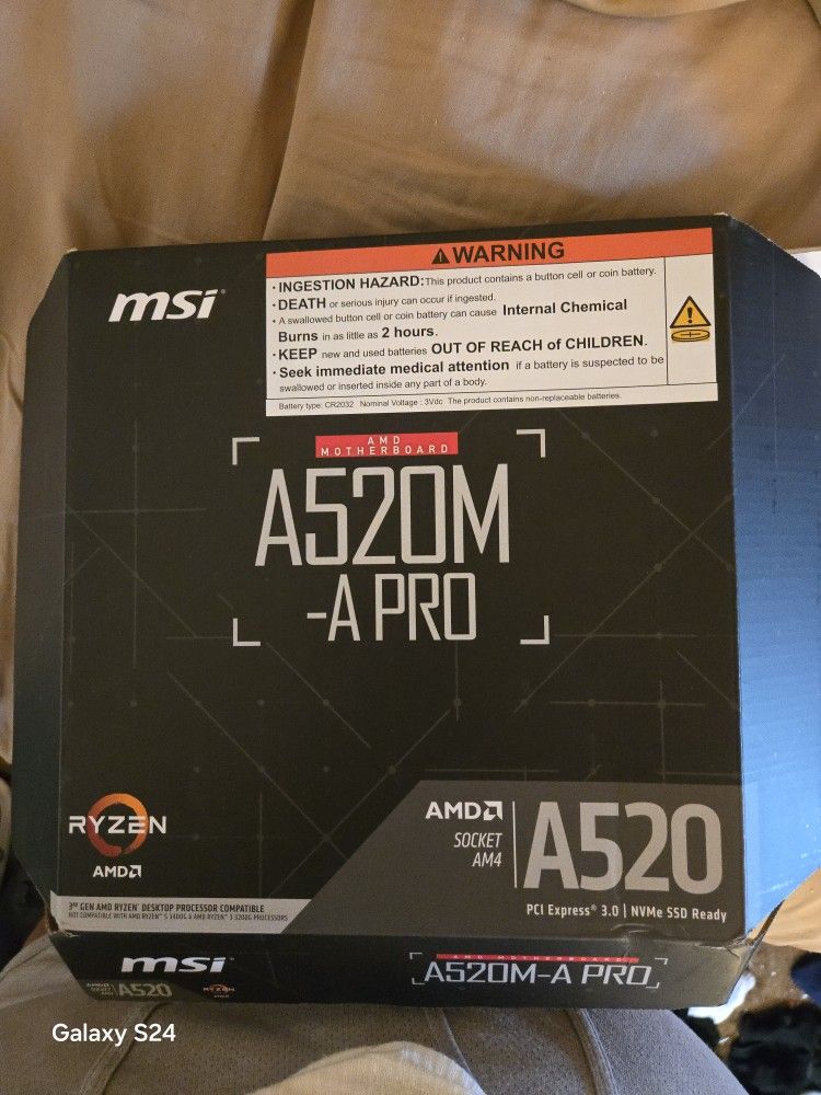 MSI  A520 Pro  Gaming Motherboard
