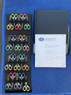 Creative Memories Photo Album And Scissors 
