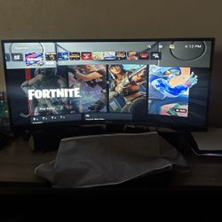 34inch Curved Gaming Monitor. 1ms Response. 165fps.