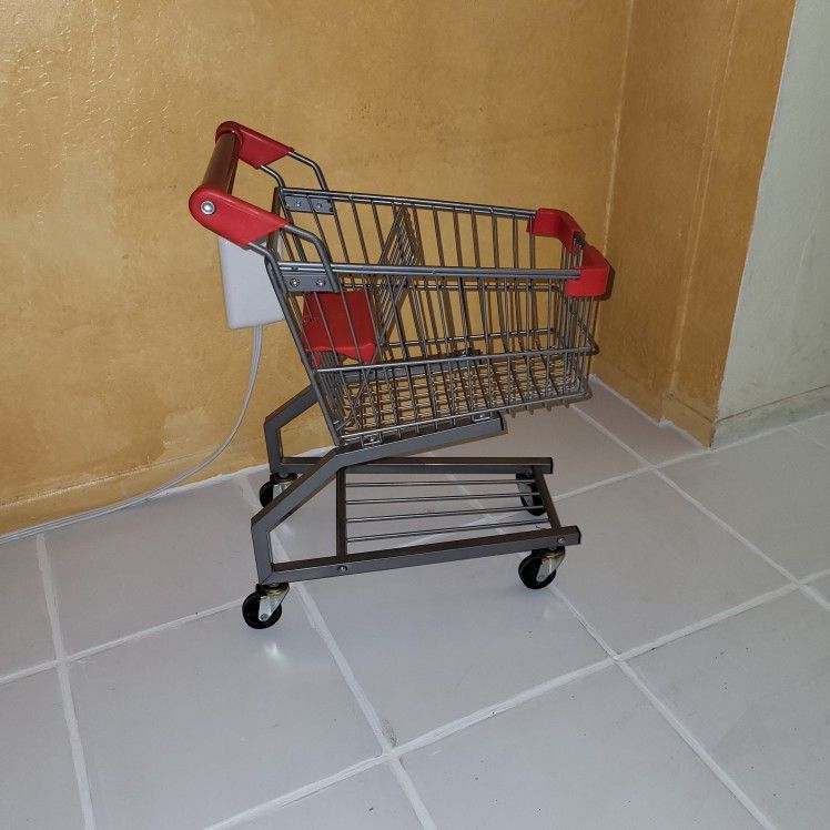 Metal Aurhentic Kids Shopping Cart