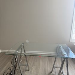 Glass Office Desk