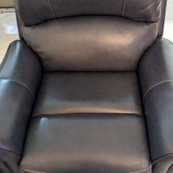 Leather Power Recliner 