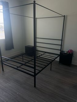 Black Full Size bed Frame