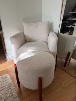 Chair with foot rest