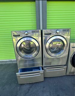 Washer and gas dryer set