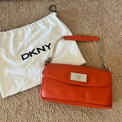 DKNY Orange Purse