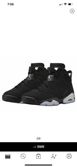Jordan 6 Blk Metallic