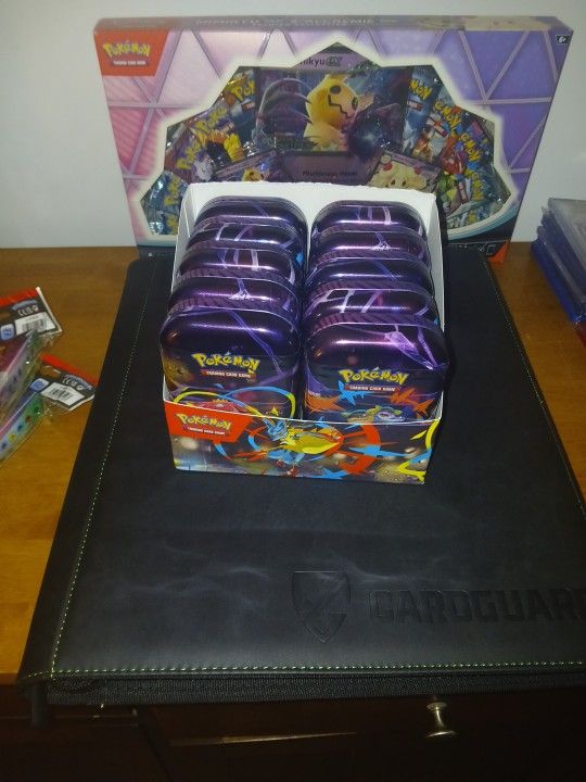 Mega Evolution Tin Display