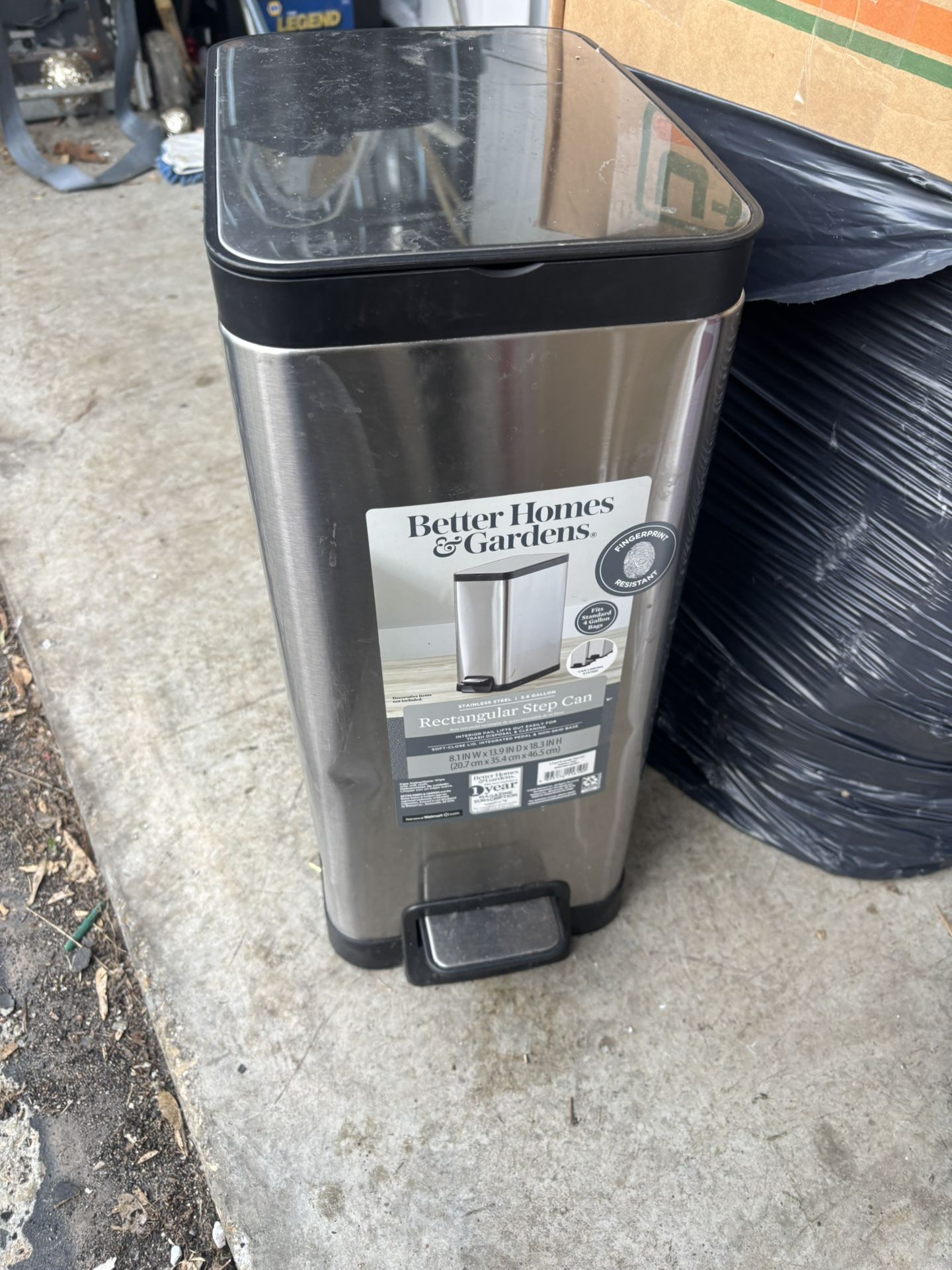 2 Mini Trash Cans And Soap Dispenser