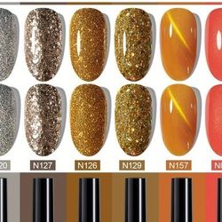 Set De 6 Geles Para Uñas 