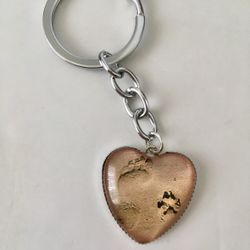 🐾 Paw/Footprint Keychain 