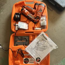 Paslode 16ga cordless finish nailer