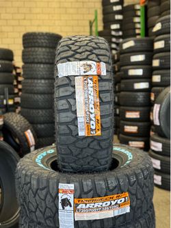 LT295/70/17 Arroyo RT 4 New Tires Installed And Balanced Included