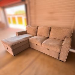 Gray Sofa Bed | Pet Friendly | Delivery Available 