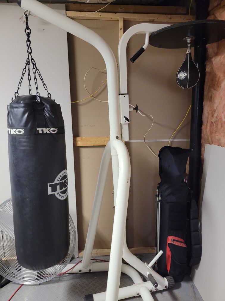 TKO Heavy Punching Bag With Stand
