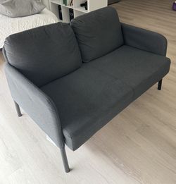 2 Seater Dark Grey Sofa