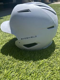 White Evoshield Helmet Size ML