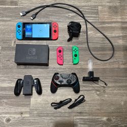Nintendo Switch Bundle With Popular Games 
