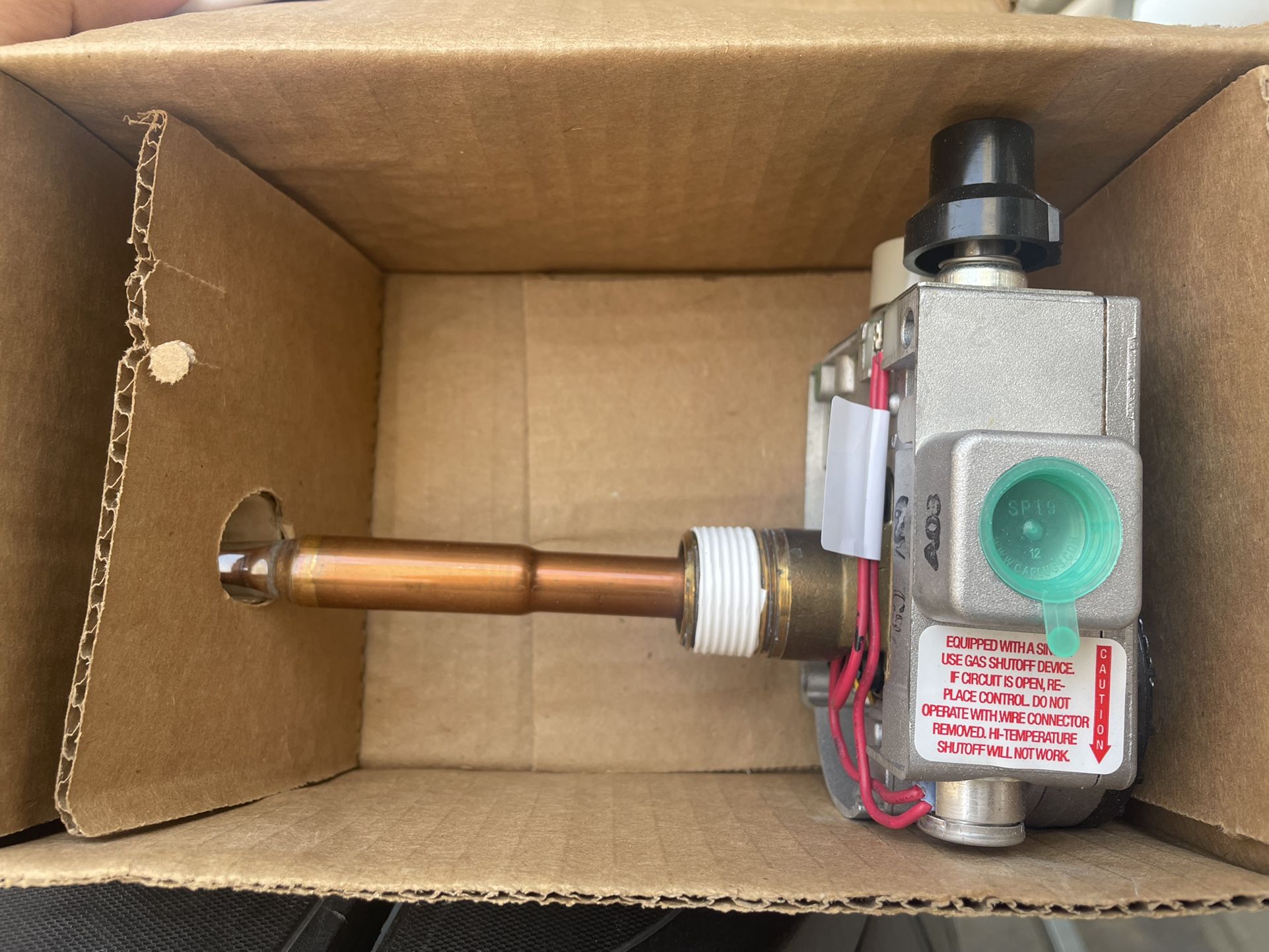 Gas Water Heater Thermostat