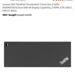 Lenovo USA ThinkPad Thunderbolt 3 Dock Gen 2 135W