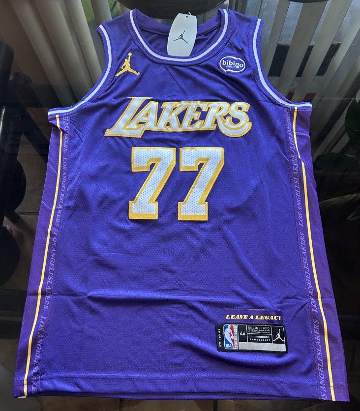 Lakers Luka Doncic Jersey S M L XL XXL 