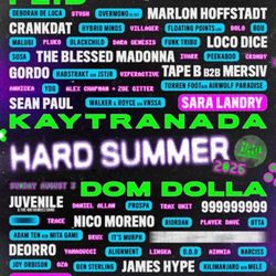 hard summer 2025 2-day GA ticket