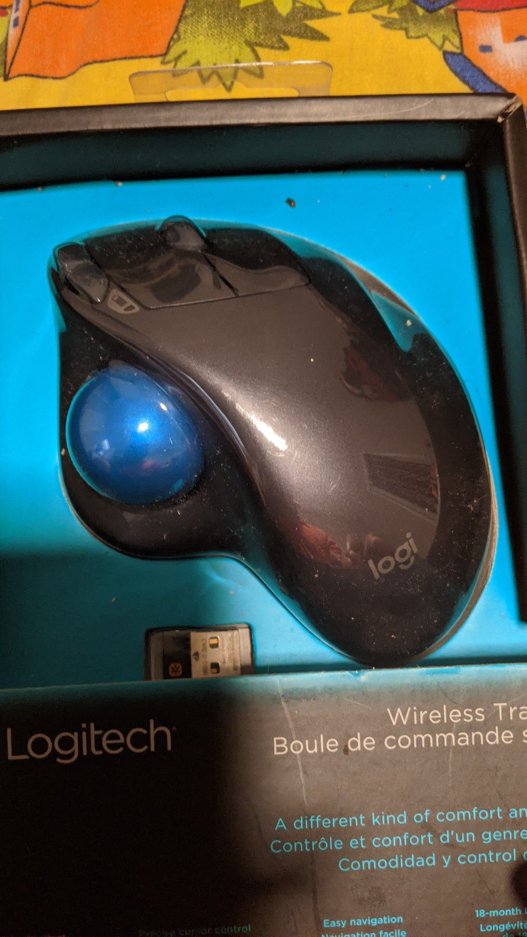 Logitech Wireless Trackball Mouse