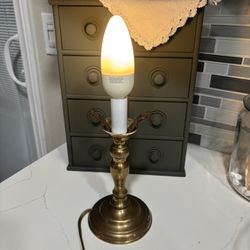 Vintage Brass Lamp