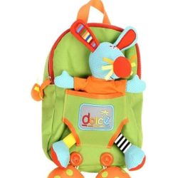 Child Backpack W Neck Pillow