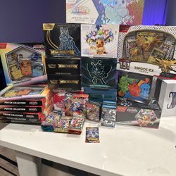 Sealed Bundles Of Pokemon Cards
