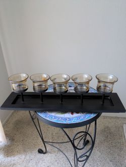 Candle holder for indoor or outdoor