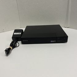 Sony BDP-S3500 Blu-Ray Player Built-In WiFi Streaming - No Remote - Tested