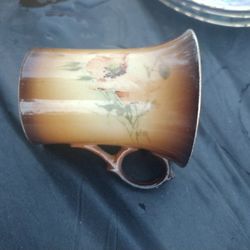 Set Of 6 Antique Coffee Cups 