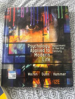 Psychology book for college