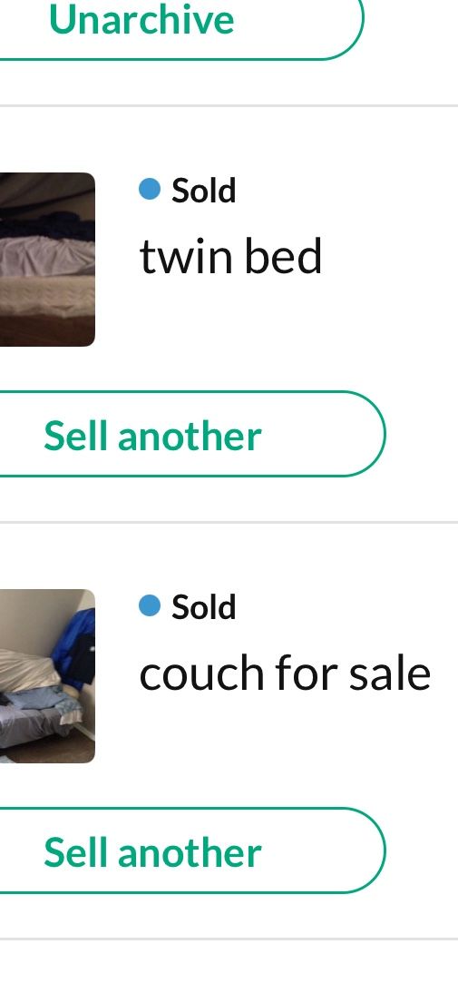 twin bed