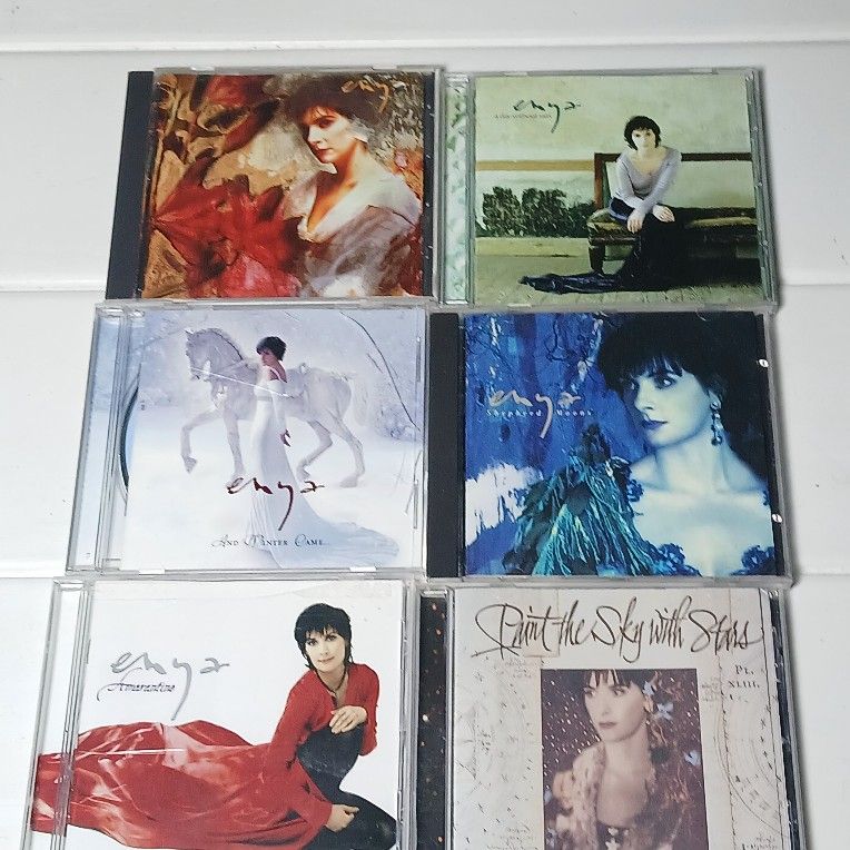 Lot Of 6 Enya CDs- Various Mix Shepherd Moon Greatest Hits Folk New Age Irish 