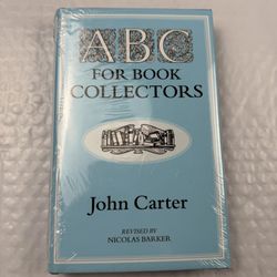 ABC for Book Collectors Seventh Edition 1995 Carter HC Bibliography Reference
