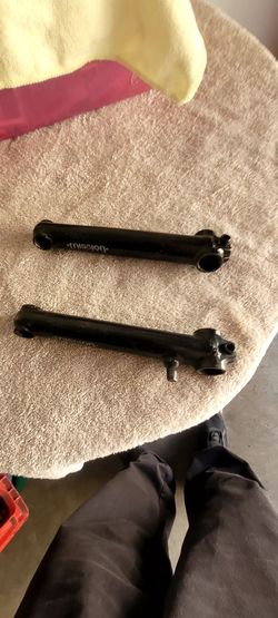 USED MISSION  ARMS  LENGTH  175 BRASOS  PARA BICYCLETAS  BMX KII